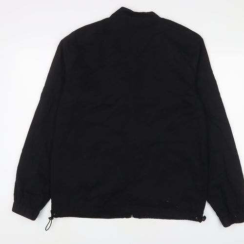 Bellfield Mens Black Jacket Size L Zip
