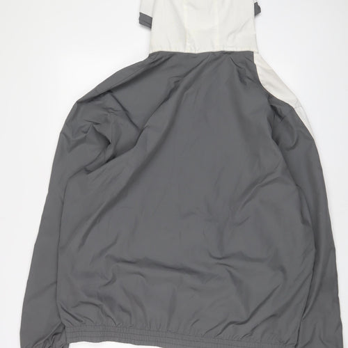 Umbro Mens Grey Jacket Size L Zip