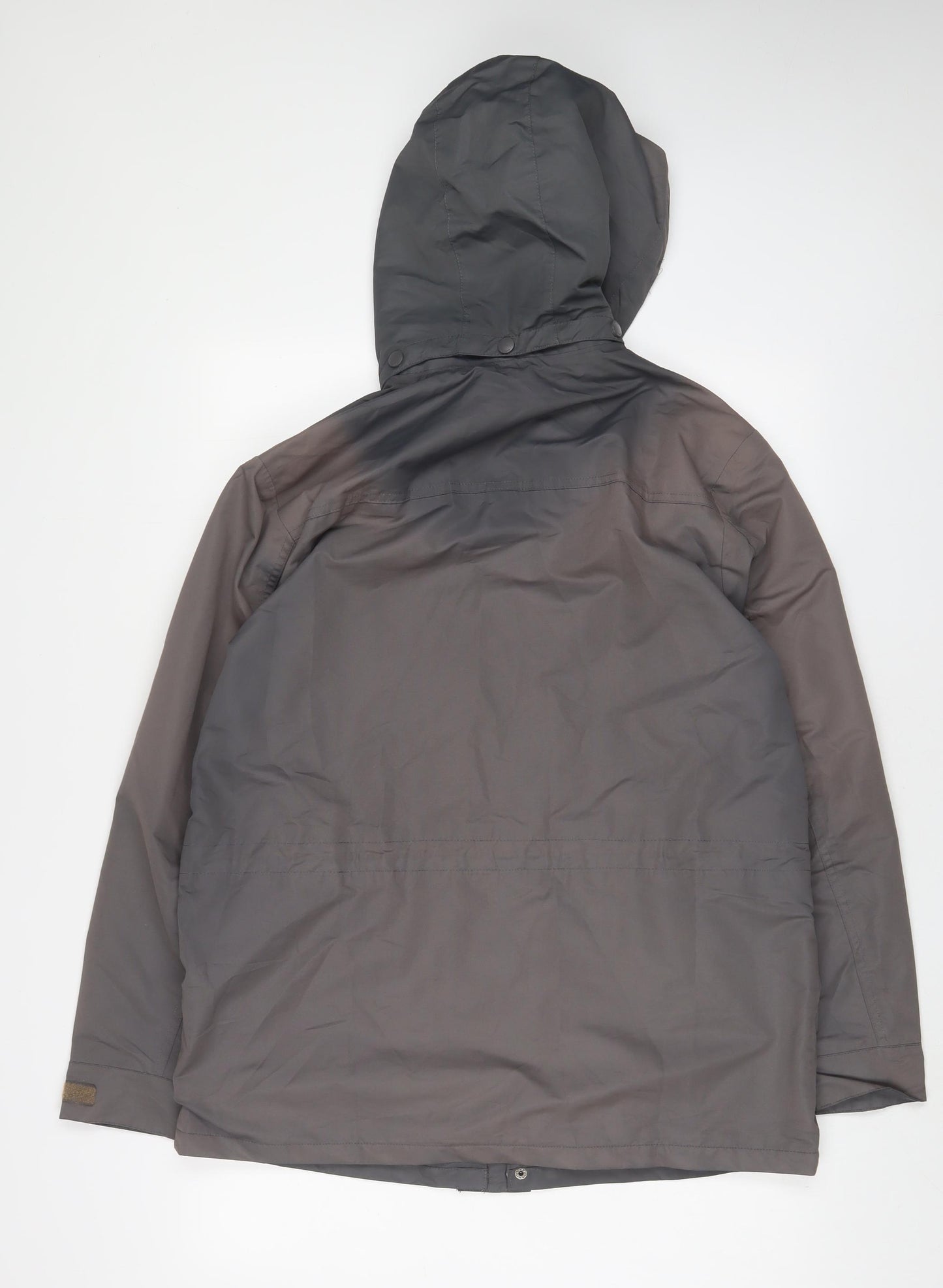 Cotton Traders Mens Grey Jacket Coat Size M Zip