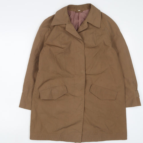 Dannimac Womens Beige Jacket Size 12 Button