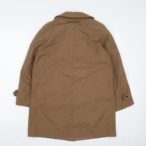 Dannimac Womens Beige Jacket Size 12 Button