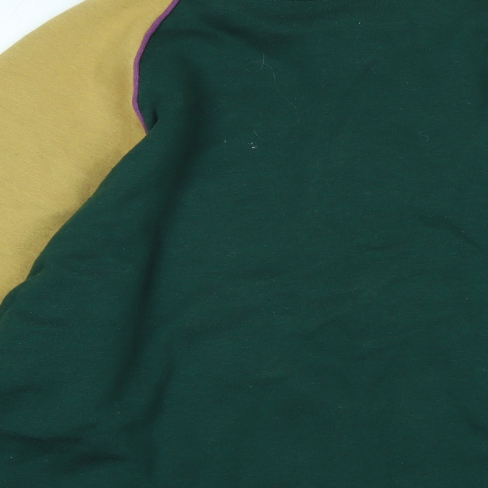 The wakefield shirt company Mens Green Cotton Pullover Sweatshirt Size M - logo