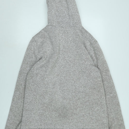 Karrimor Mens Grey Jacket Size L Zip - Logo