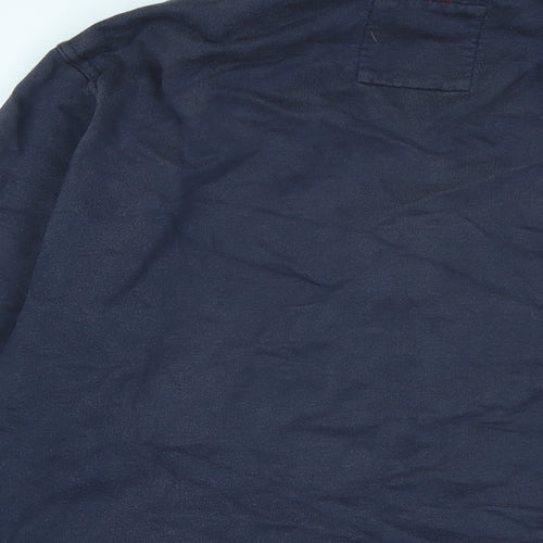 Crew Clothing Mens Blue Jacket Size L - Logo