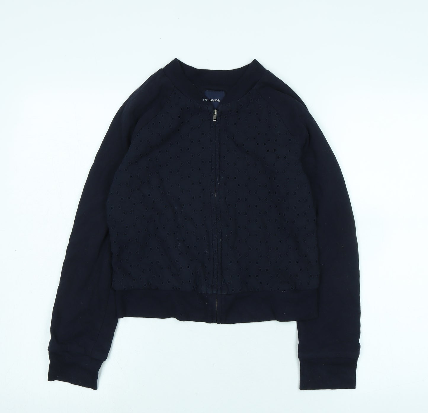Gap Girls Blue Jacket Size XL Zip - Logo