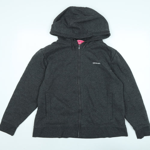 LA Gear Womens Grey Jacket Size 18 Zip - Logo