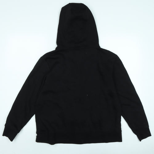 LA Gear Womens Black Jacket Size 16 Zip - Logo