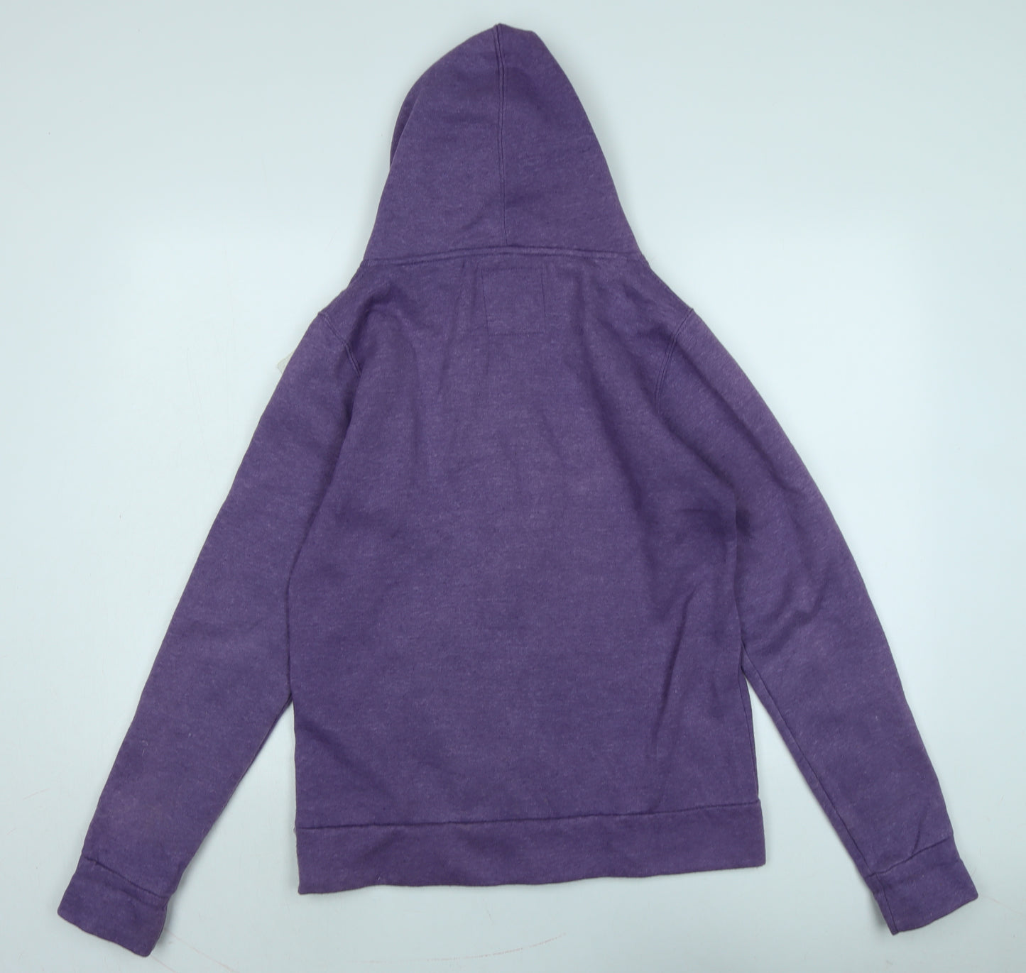 koopoi Womens Purple Jacket Size M Zip - Logo