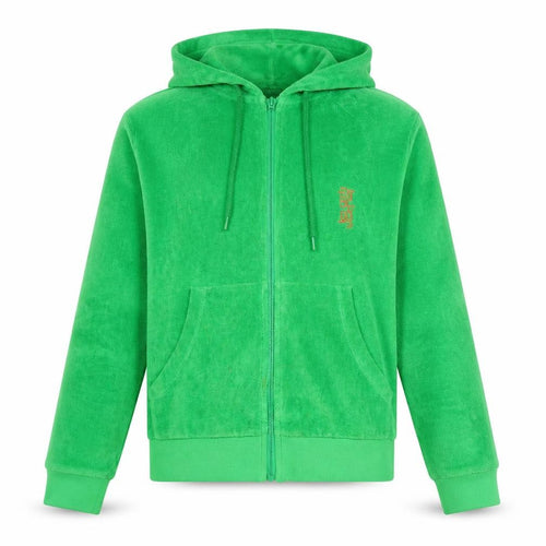 Les girls les boys Boys Green Jacket Size L Zip - Logo