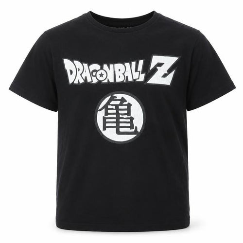 Dragon Ball Z Boys Black Cotton Pullover T-Shirt Size 9-10 Years Crew Neck Pullover