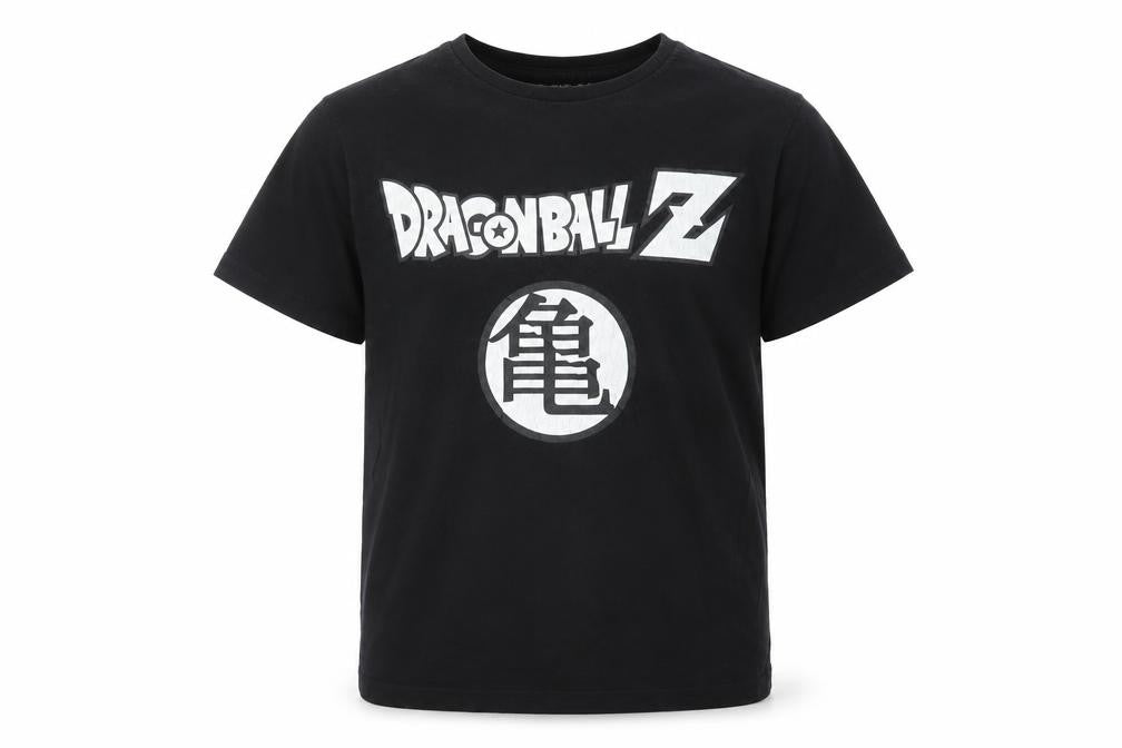 Dragon Ball Z Boys Black Cotton Pullover T-Shirt Size 9-10 Years Crew Neck Pullover