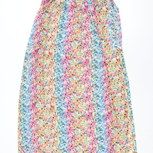 Kulani Kinis Womens Multicoloured Floral Polyester Cover Up Size S