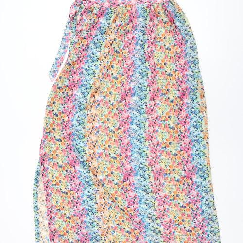 Kulani Kinis Womens Multicoloured Floral Polyester Cover Up Size S