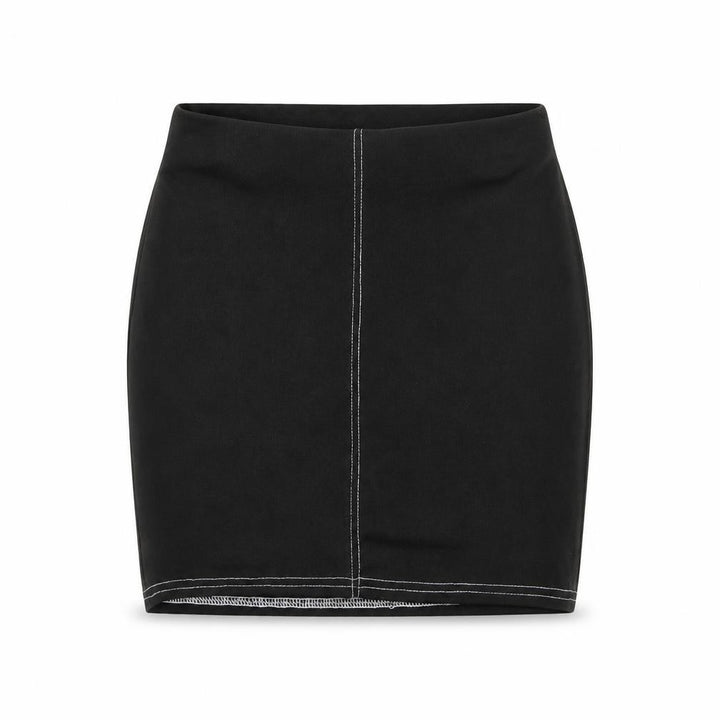 Nasty Gal Womens Black Polyester Mini Skirt Size 8