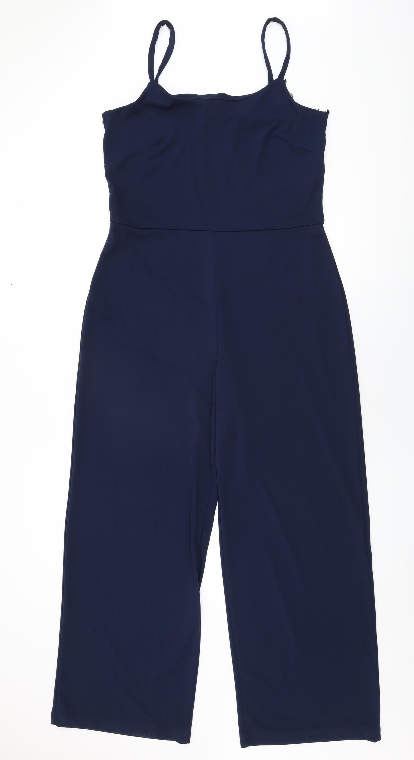 Kaleidoscope Womens Blue Polyester Jumpsuit One-Piece Size 16 L29 in Pullover