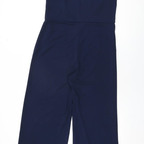 Kaleidoscope Womens Blue Polyester Jumpsuit One-Piece Size 16 L29 in Pullover