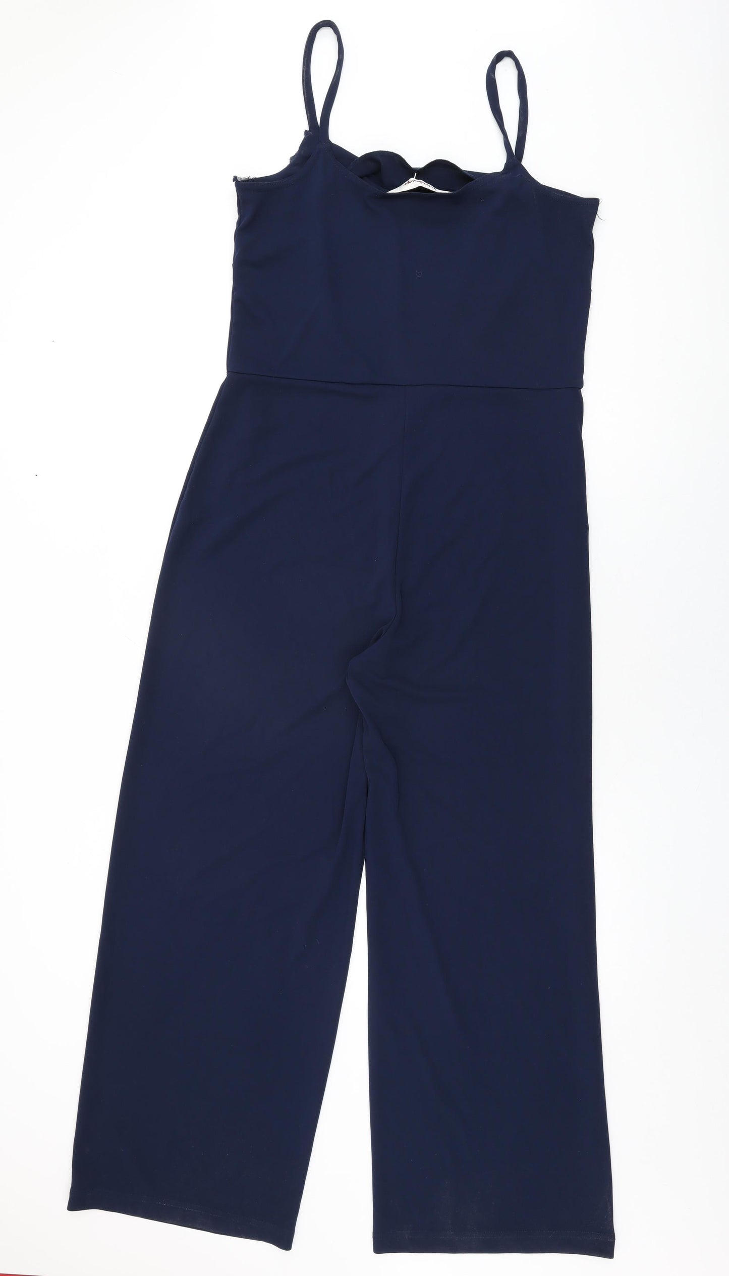 Kaleidoscope Womens Blue Polyester Jumpsuit One-Piece Size 16 L29 in Pullover