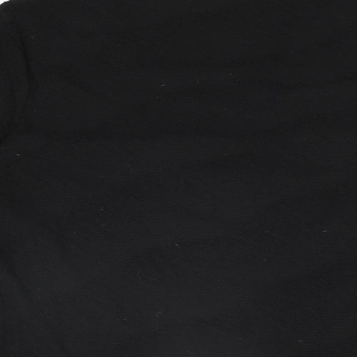 CC Womens Black Polyester Basic T-Shirt Size M Square Neck
