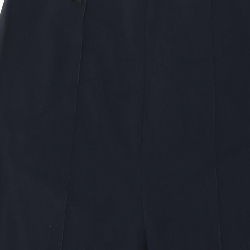 Epilogue Womens Blue Polyester Trousers Size 16 L29 in Regular