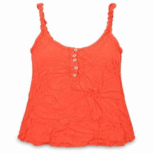 NEXT Womens Orange Viscose Camisole Tank Size 12 Scoop Neck