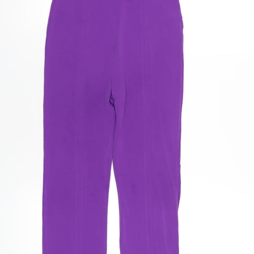 Bershka Womens Purple Polyester Jumpsuit One-Piece Size S L35 in Pullover