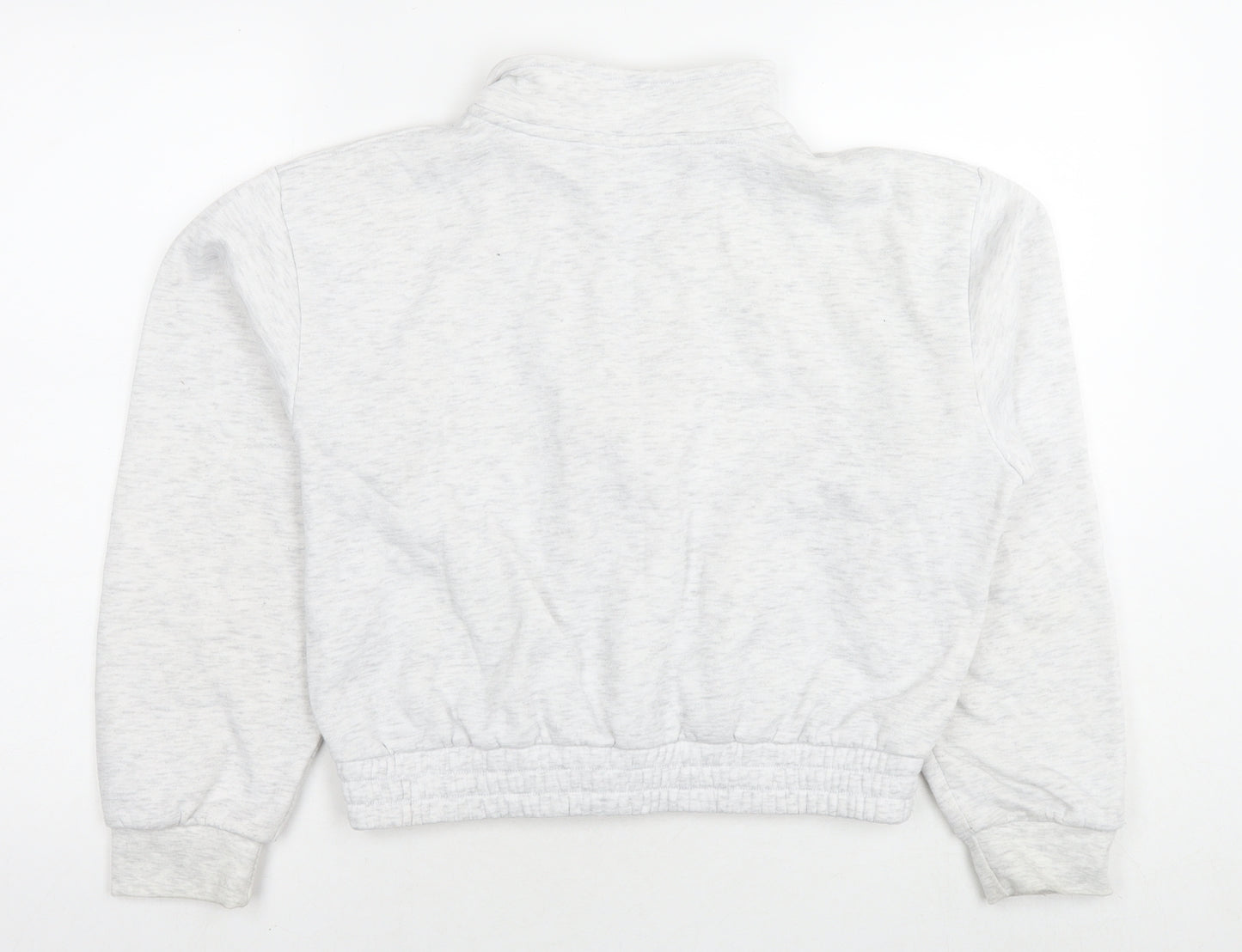 Slazenger Womens Grey Polyester Pullover Hoodie Size 16 Pullover