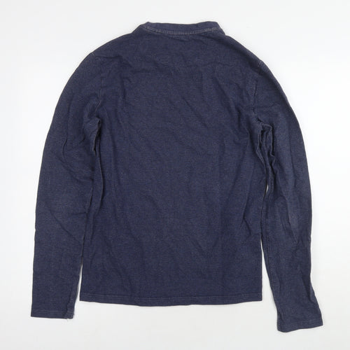 Original Penguin Mens Blue Cotton Pullover Sweatshirt Size S