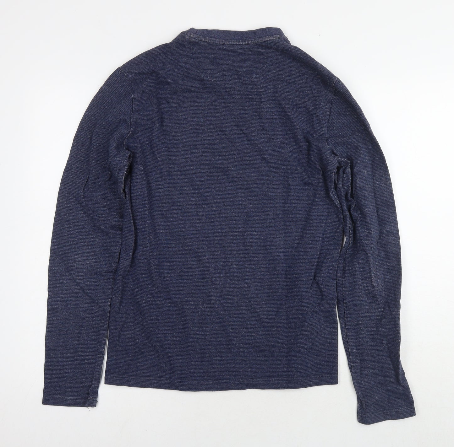 Original Penguin Mens Blue Cotton Pullover Sweatshirt Size S