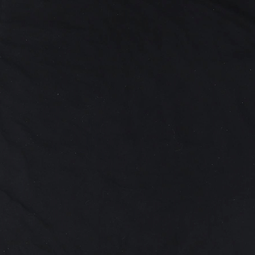 Hobo Mens Black Polyester T-Shirt Size XL Round Neck - Logo
