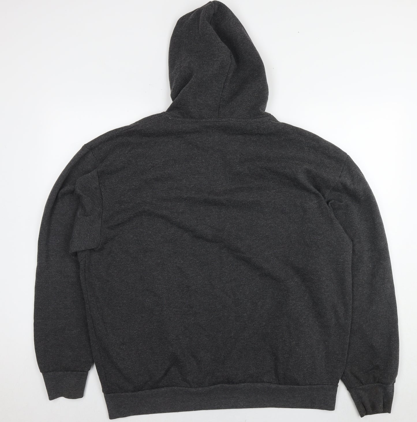 Slazenger Mens Grey Polyester Pullover Hoodie Size XL