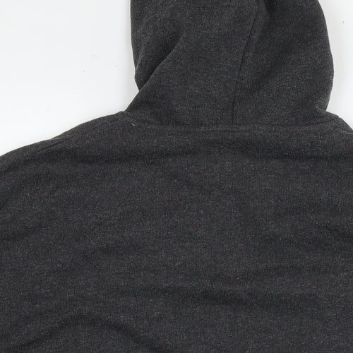 Slazenger Mens Grey Polyester Pullover Hoodie Size XL