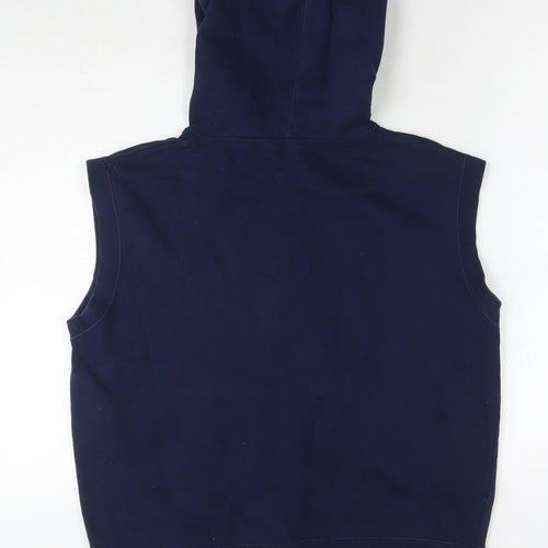 FILA Boys Blue Cotton Pullover Hoodie Size XL Pullover - Logo Italy