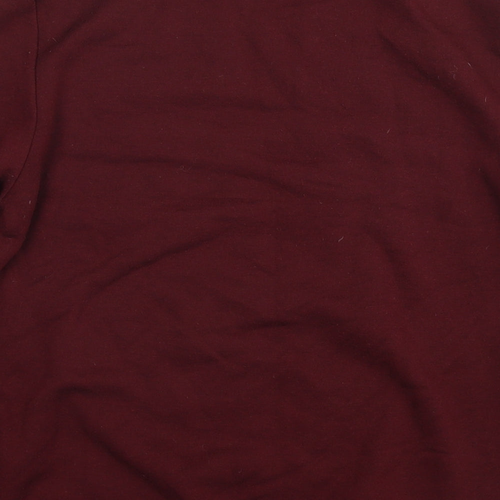 Harry Potter Womens Red Polyester Pullover Sweatshirt Size 6 Pullover - Waiting for Hogwarts Size 6-8