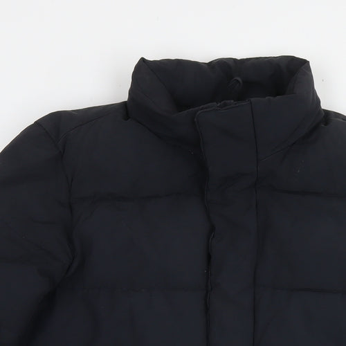 Gap Womens Black Puffer Jacket Jacket Size M Zip