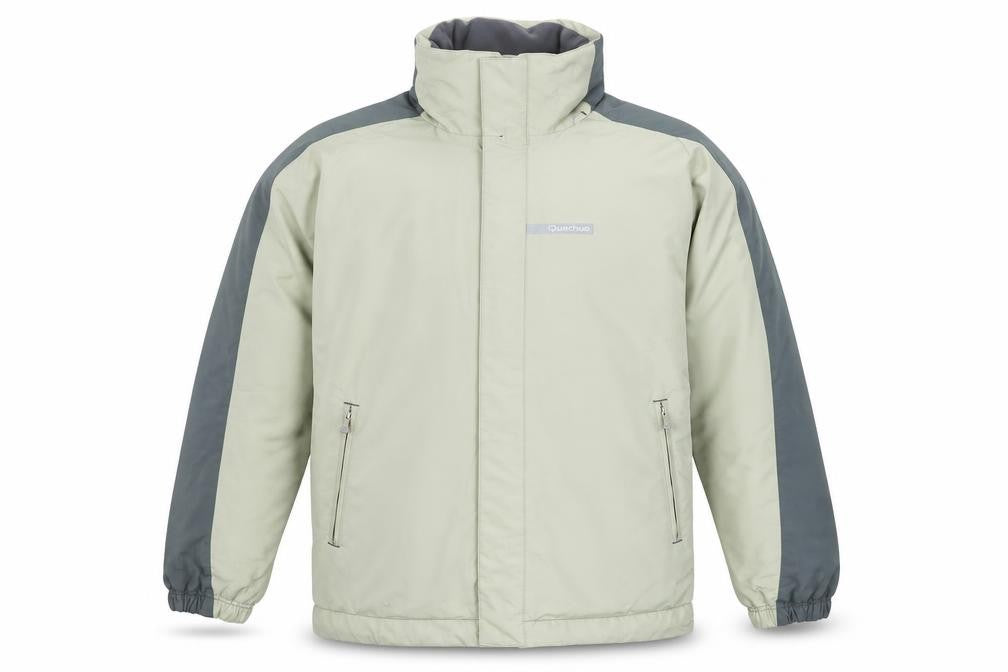 Quechua Mens Beige Jacket Size M Zip - Technical
