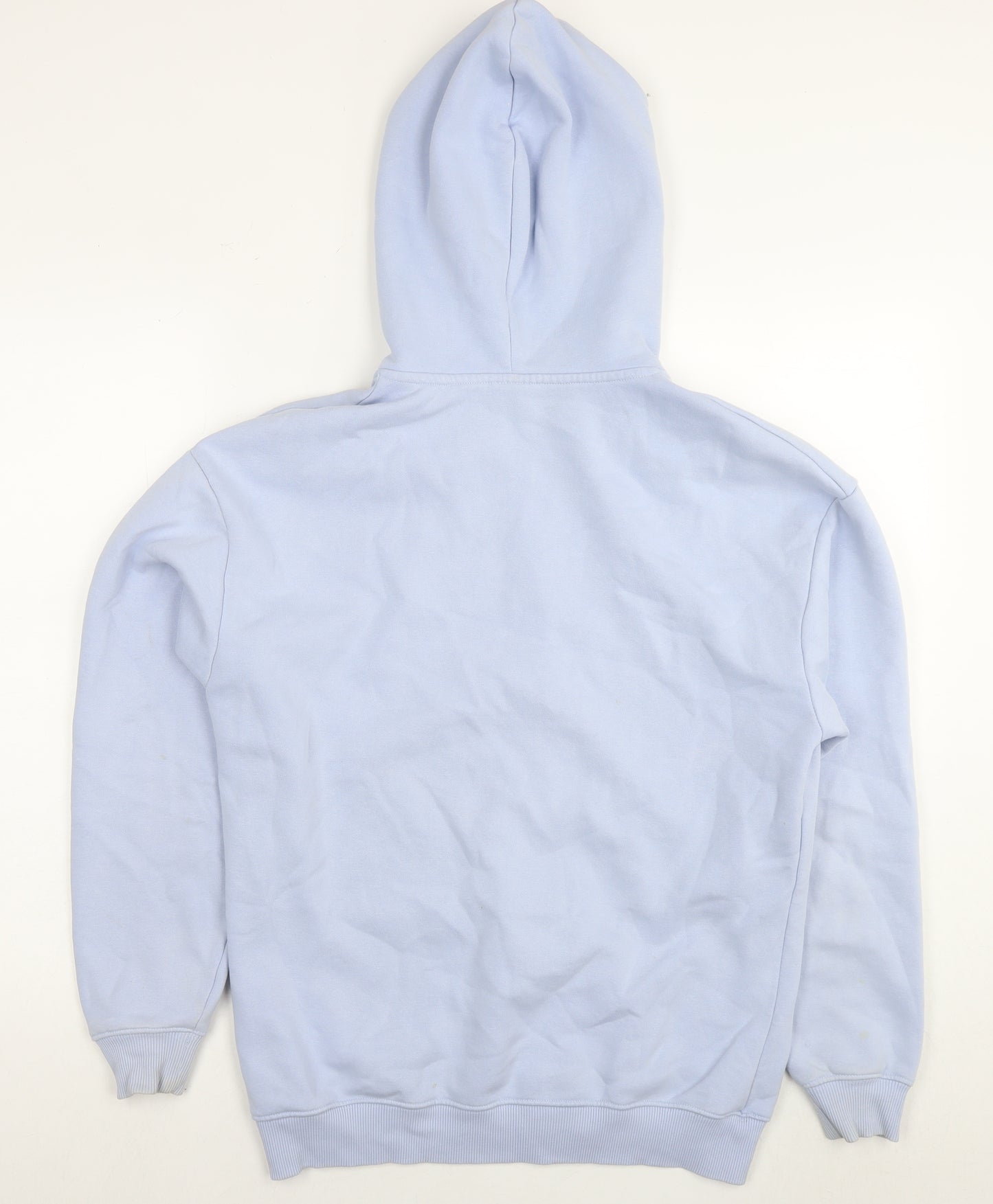 Slazenger Womens Blue Cotton Full Zip Hoodie Size 10 Zip