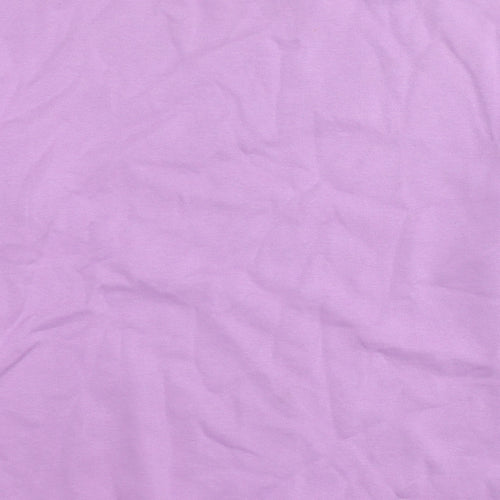 Nike Womens Purple Cotton Pullover Sweatshirt Size S Pullover