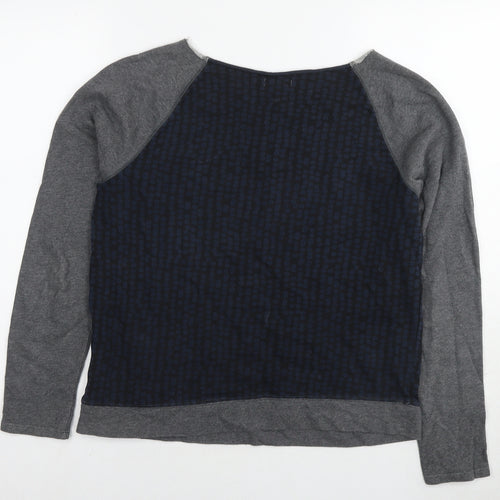 Gap Womens Multicoloured Polka Dot Cotton Pullover Sweatshirt Size M Pullover - Jeweled Detail