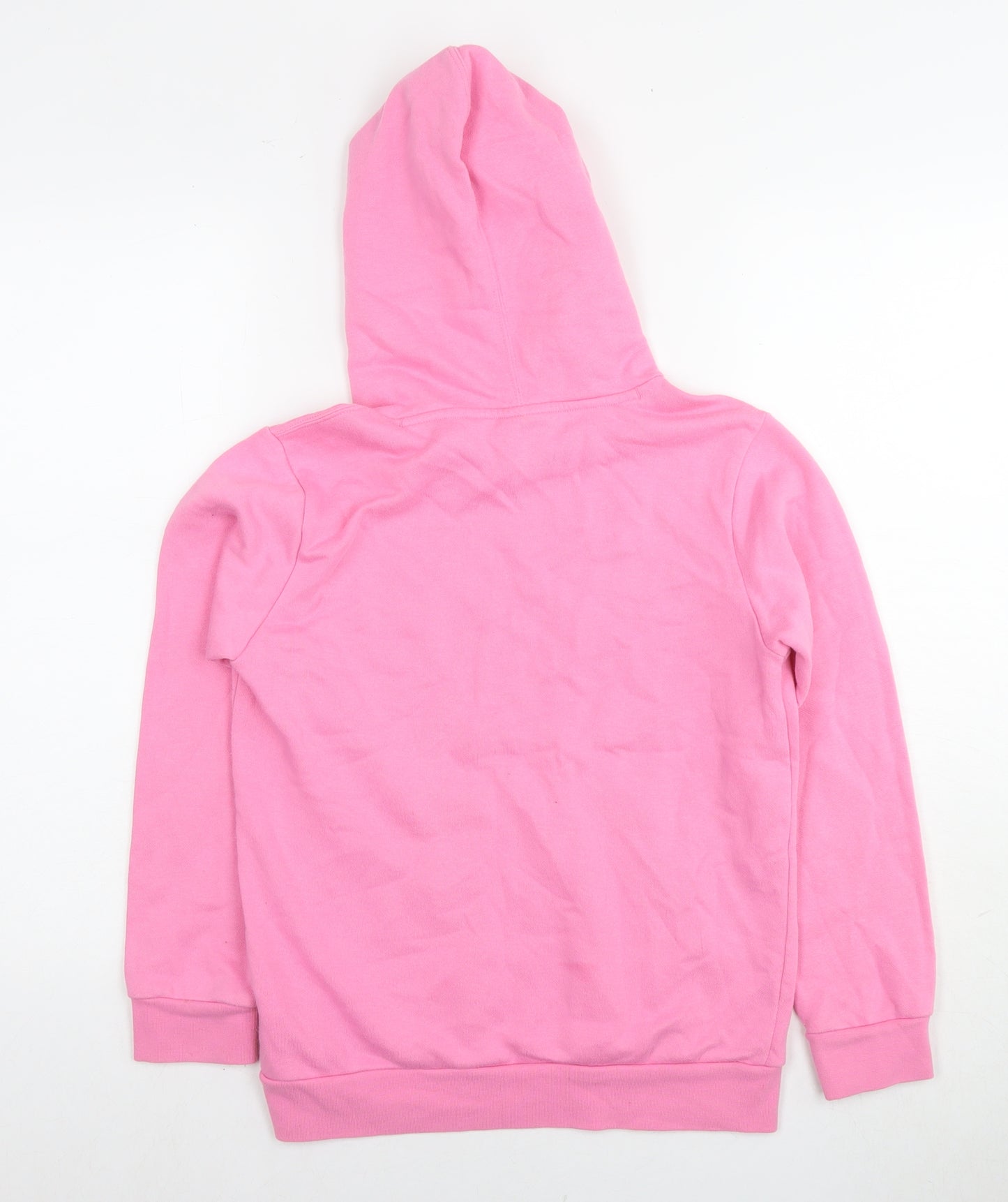 Champion Girls Pink Cotton Pullover Hoodie Size 11-12 Years Pullover