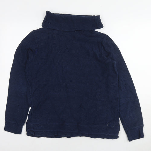 Mountain Warehouse Womens Blue Cotton Pullover Sweatshirt Size 12 Pullover