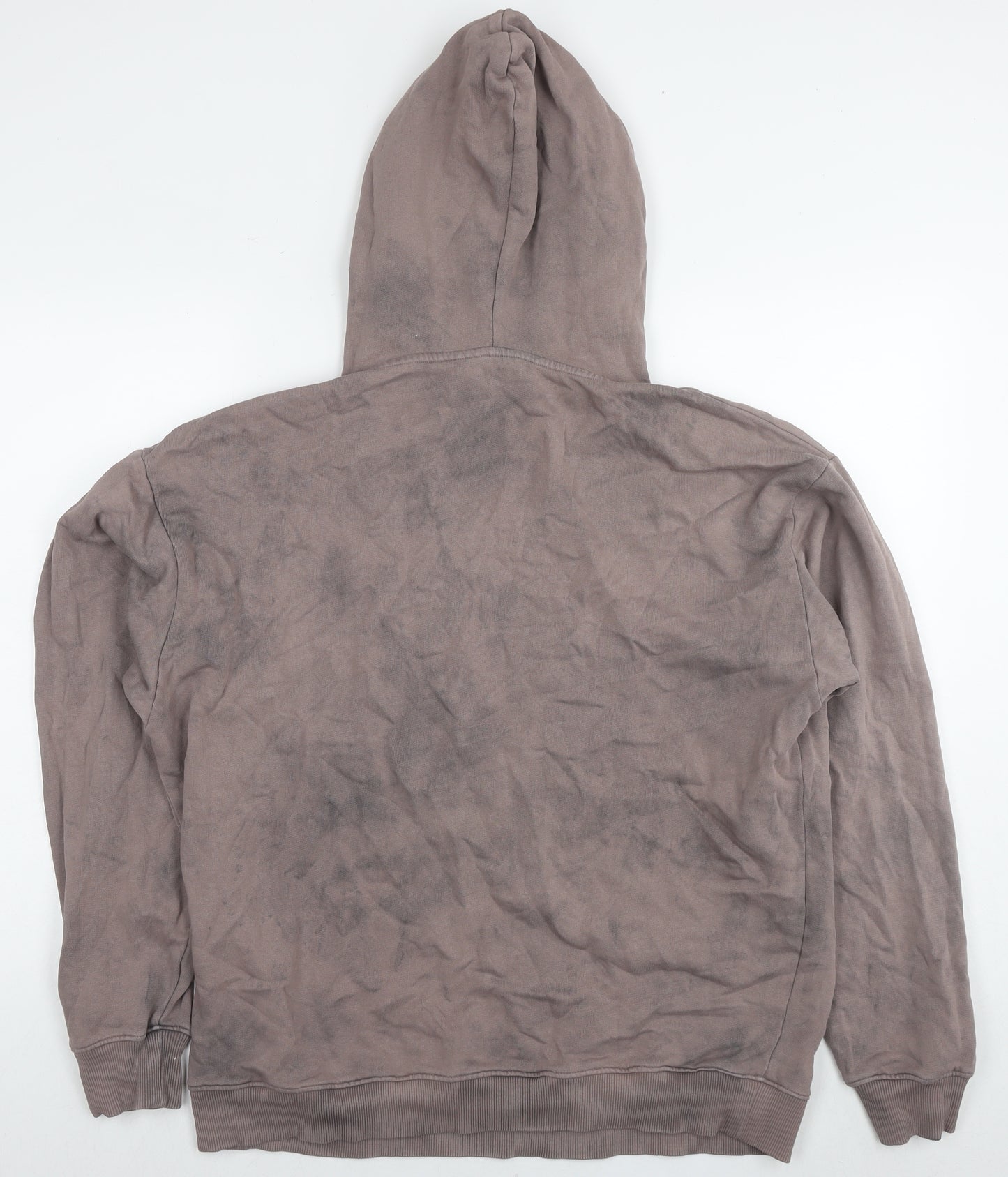 Disney Womens Brown Cotton Pullover Hoodie Size 12 Pullover - Mickey And Minnie Mouse