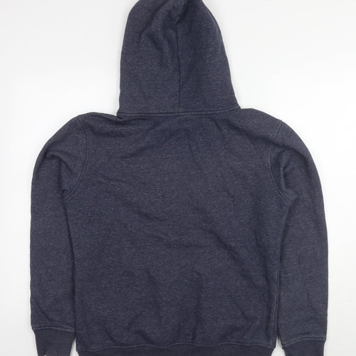 TOG24 Womens Blue Cotton Pullover Hoodie Size 12 Pullover - Run Wild