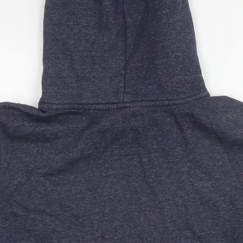 TOG24 Womens Blue Cotton Pullover Hoodie Size 12 Pullover - Run Wild