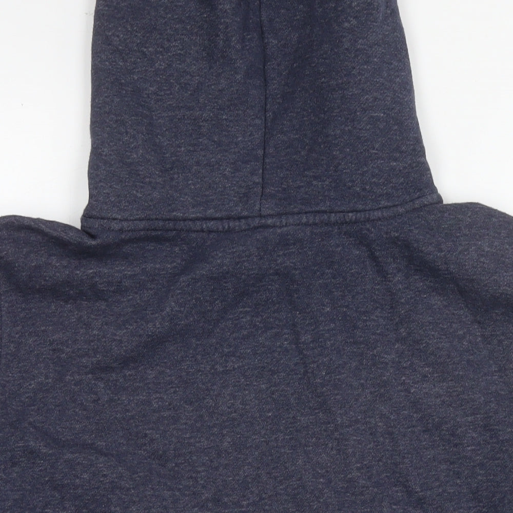 TOG24 Womens Blue Cotton Pullover Hoodie Size 12 Pullover - Run Wild