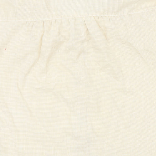 Koret Womens White Camouflage Polyester Blend Tunic Blouse Size M Collared