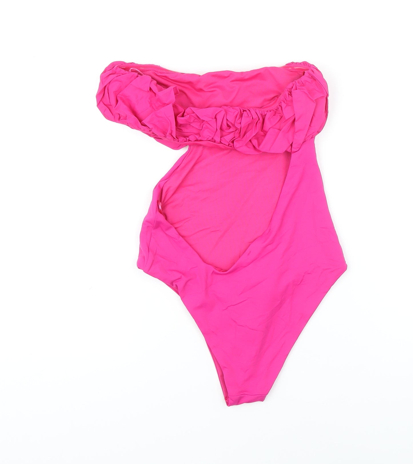 Zara Womens Pink Polyester One Piece Size S