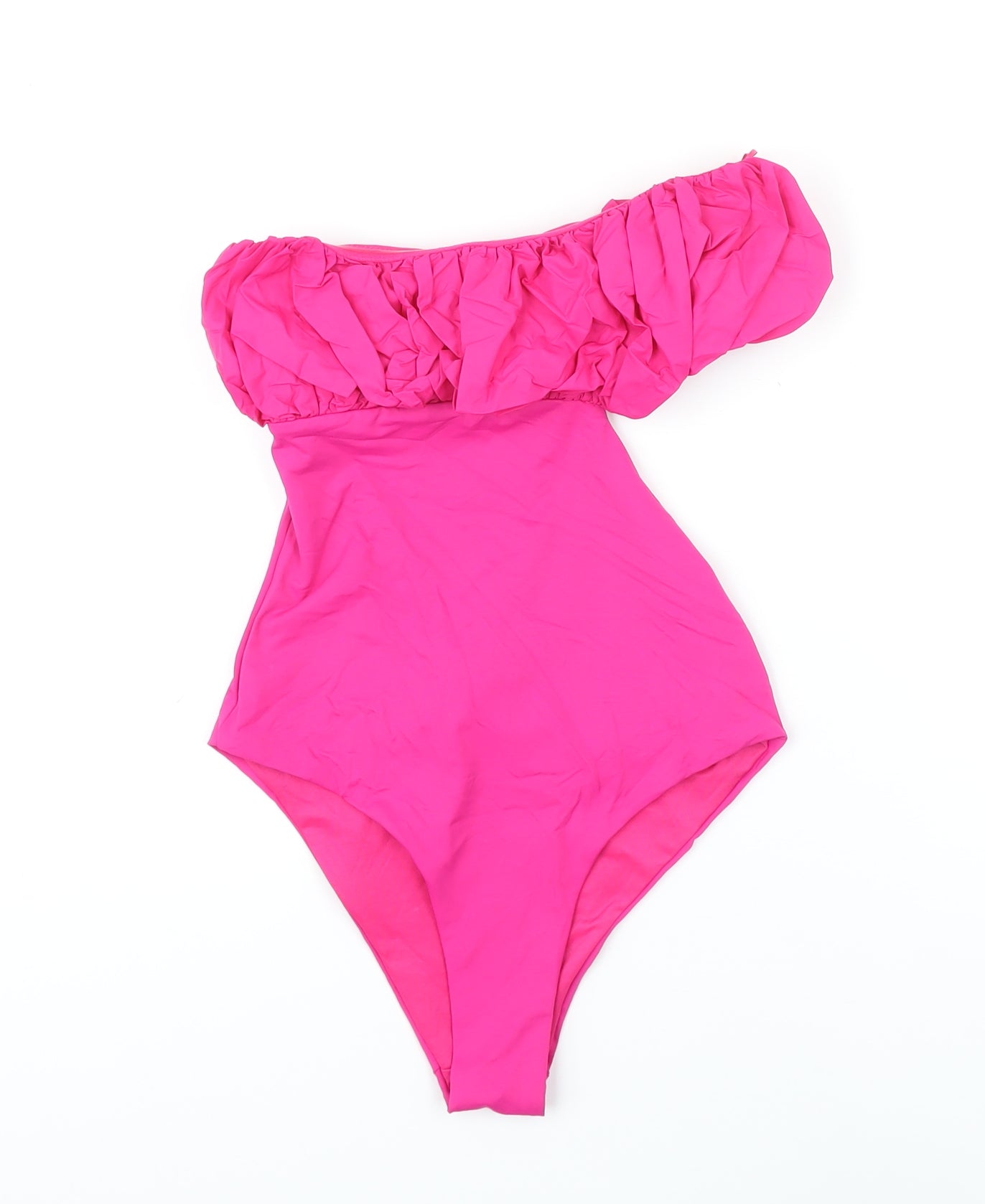 Zara Womens Pink Polyester One Piece Size S