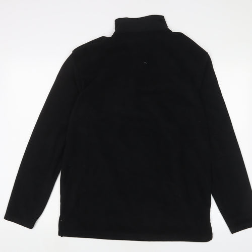 Churchill Mens Black Polyester Pullover Sweatshirt Size M