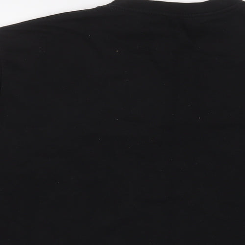 RAD. Womens Black Cotton Pullover Sweatshirt Size L Pullover