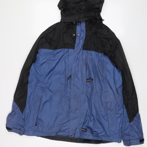 Snowdonia Mens Blue Jacket Coat Size L Zip